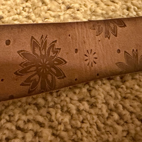 Brown Patterned Belt - Picture 3 of 7